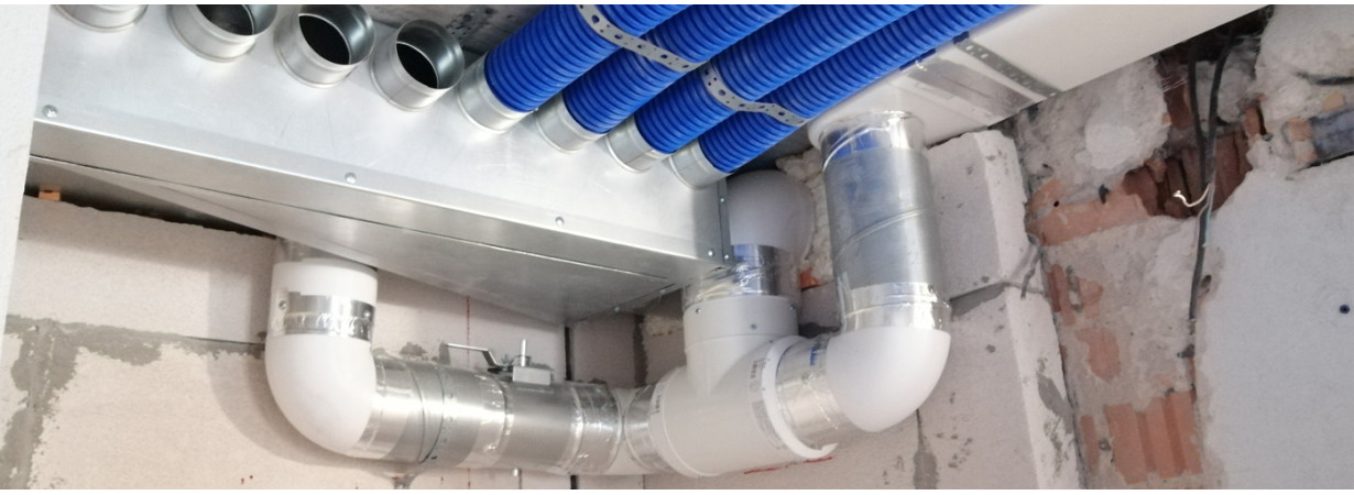 Вентиляция воздуховодами круглого сечения. Возможность купить воздуховоды по низкой цене.