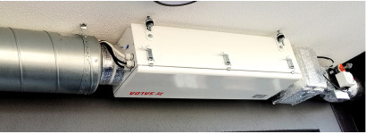 Монтаж приточной установки с электрическим нагревом