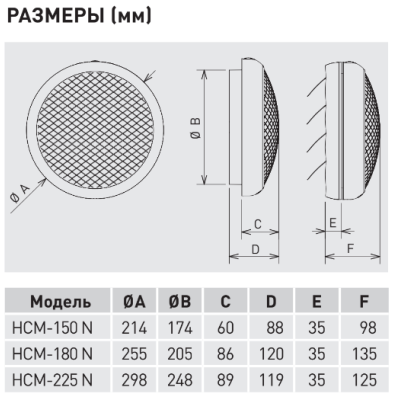 HCM-180N оконный вентилятор Soler&Palau (защит. решетка и инерцион. жалюзи в комплекте) HCM-180N оконный вентилятор Soler&Palau (защит. решетка и инерцион. жалюзи в комплекте)