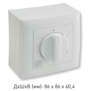 Inter 4P переключатель скоростей 3-х скоростных вентиляторов Soler & Palau