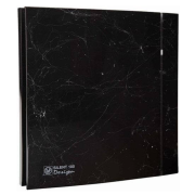 SILENT-100 CZ MARBLE BLACK DESIGN - 4C малошумный вытяжной вентилятор Soler&Palau 