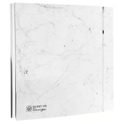 SILENT-100 CZ MARBLE WHITE DESIGN - 4C малошумный вытяжной вентилятор Soler&Palau 