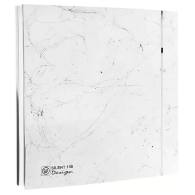 SILENT-100 CZ MARBLE WHITE DESIGN - 4C малошумный вытяжной вентилятор Soler&Palau SILENT-100 CZ MARBLE WHITE DESIGN - 4C малошумный вытяжной вентилятор Soler&Palau