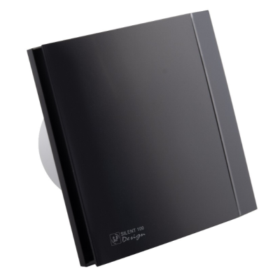 SILENT-100 CZ MATT BLACK DESIGN - 4C малошумный вытяжной вентилятор Soler&Palau SILENT-100 CZ MATT BLACK DESIGN - 4C малошумный вытяжной вентилятор Soler&Palau