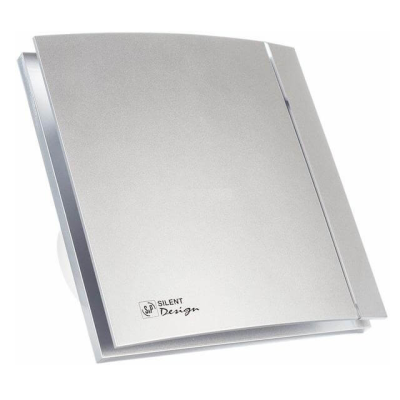 SILENT-100 CHZ SILVER DESIGN -3С малошумный вытяжной вентилятор Soler&Palau с таймером и датчиком влажности SILENT-100 CHZ SILVER DESIGN -3С малошумный вытяжной вентилятор Soler&Palau с таймером и датчиком влажности