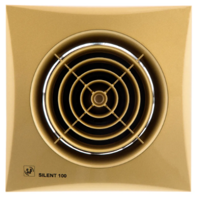 SILENT-100 CZ GOLD малошумный вытяжной вентилятор Soler&Palau SILENT-100 CZ GOLD малошумный вытяжной вентилятор Soler&Palau