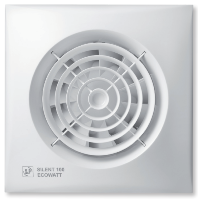 SILENT-100 CZ ECOWATT малошумный вытяжной вентилятор Soler&Palau с EC двигателем SILENT-100 CZ ECOWATT малошумный вытяжной вентилятор Soler&Palau с EC двигателем