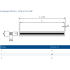 HELLA-1-600-B-R-0-SW Щелевой линейный диффузор (с регулятором расхода) HELLA-1-600-B-R-0-SW Щелевой линейный диффузор (с регулятором расхода)