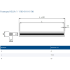 HELLA-1-1100-B-0-0-SW щелевой линейный диффузор (без регулятора расхода) HELLA-1-1100-B-0-0-SW щелевой линейный диффузор (без регулятора расхода)