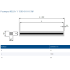 HELLA-1-1500-B-0-0-SW щелевой линейный диффузор (без регулятора расхода) HELLA-1-1500-B-0-0-SW щелевой линейный диффузор (без регулятора расхода)