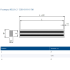 HELLA-2-1200-B-R-0-SW щелевой линейный диффузор (с регулятором расхода) HELLA-2-1200-B-R-0-SW щелевой линейный диффузор (с регулятором расхода)