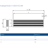 HELLA-3-1500-B-R-0-SW щелевой линейный диффузор (с регулятором расхода) HELLA-3-1500-B-R-0-SW щелевой линейный диффузор (с регулятором расхода)